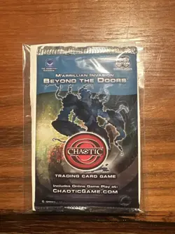 Chaotic BEYOND THE DOORS Factory Sealed 9 Card Pack 1st Edition - English - Image 1