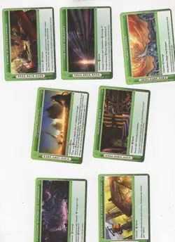 Chaotic lot #150. Lot of 13 location cards - Image 1