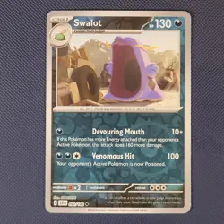 Swalot 092/142 - Stellar Crown - Uncommon Reverse Holo Pokemon Card - NM - Image 1