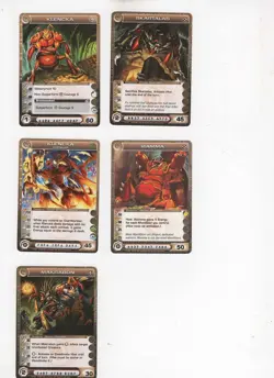 Chaotic lot #039. Lot of 10 Danian creature cards - Image 3