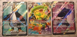 POKEMON TCG 3 CARD FULL ART LOT MIXED SET NEAR MINT🔥🔥🔥 - Image 1
