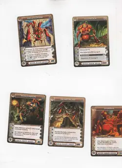 Chaotic lot #120. Lot of 12 Danian creature cards. All max Energy - Image 3
