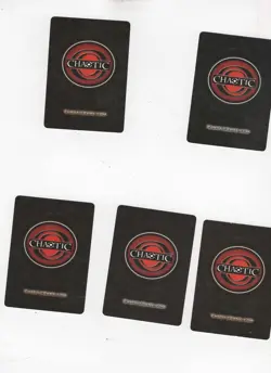 Chaotic lot #120. Lot of 12 Danian creature cards. All max Energy - Image 4