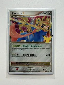 Zacian LV. X - SWSH135 - Sword & Shield Promo Cards - Pokemon TCG - NM - Image 1