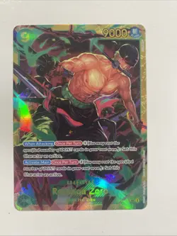 One Piece Card Game - Roronoa Zoro OP06-118 Wings of the Captain Foil - Image 1