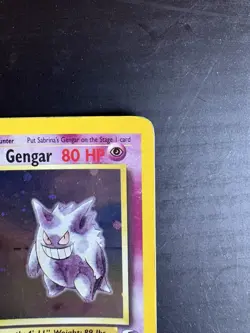 Sabrina’s Gengar 14/132 Holo Pokemon Card Gym Heroes Set - Image 3