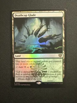 Deathcap Glade Secrets of Strixhaven Foil MTG - Image 1