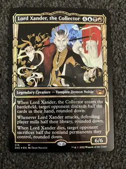 Magic The Gathering MTG - Lord Xander The Collector (315) (Showcase) Foil - SNC - Image 1
