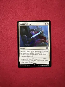 Hobbit’s Sting - Lord Of The Rings LTR Tales Of Middle-Earth MTG #20 - Image 1