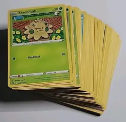 Pokemon BRILLIANT STARS - Lot of 72 Basic Base Cards - NO DUPLICATES - Image 1