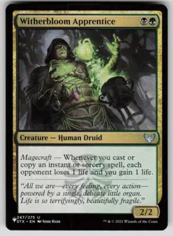 Witherbloom Apprentice Uncommon The List Reprints 247/275 MTG Near Mint 2020 - Image 1