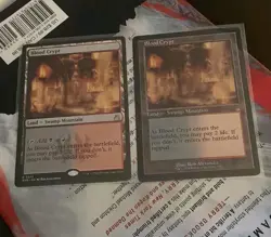 Blood Crypt #273 1x #397 1x (NM) Ravnica Remastered RVR Magic MTG Shock Land - Image 1