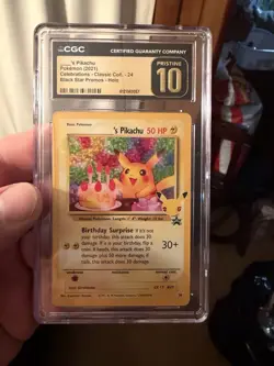 ____'s Pikachu 24/53 Celebrations Classic Collection Holo ENG - Image 1
