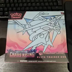 Pokemon TCG - ‘Chaos Rising’ - Pokemon Center ETB📦- Brand New Factory Sealed - Image 1