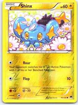 Shinx 44/122 Common BREAKpoint Pokemon Reverse Holo NM - Image 1