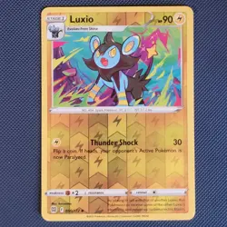 Luxio 050/172 - Brilliant Stars - Uncommon Reverse Holo Pokemon Card - NM - Image 1