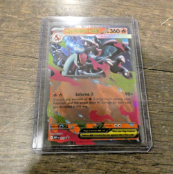 Pokemon Mega Charizard X ex 029 Mega Evolution Holo Black Star Promo - Image 1