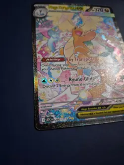 Pokemon Mega Dragonite EX 290/217 Full Art Secret Rare Holo English - Image 3