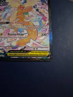 Pokemon Mega Dragonite EX 290/217 Full Art Secret Rare Holo English - Image 4