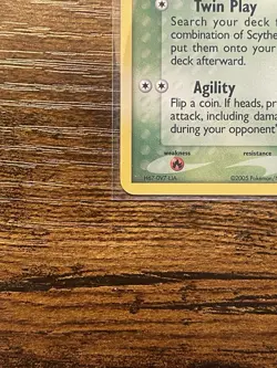 Pokemon TCG Scyther 46/115 Unseen Forces Reverse Holo Uncommon 60 HP - Image 4