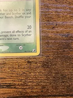 Pokemon TCG Scyther 46/115 Unseen Forces Reverse Holo Uncommon 60 HP - Image 5