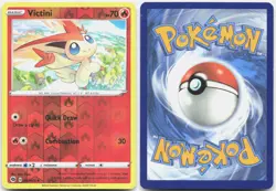 Victini 007/073 Uncommon Champion's Path Pokemon Reverse Holo NM - Image 3