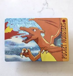 Flying Charizard - Pokemon Vintage Holo Vending Prism #33 | Pocket Monsters - Image 1