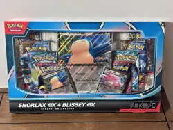 Pokemon TCG - Snorlax Ex and Blissey Ex Special Collection Box - SEALED - Image 1