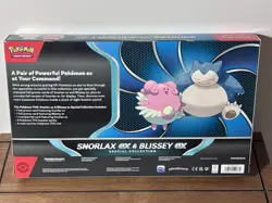 Pokemon TCG - Snorlax Ex and Blissey Ex Special Collection Box - SEALED - Image 2