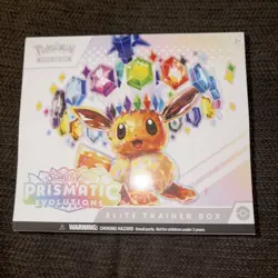 🔥Pokemon TCG Prismatic Evolutions (ETB) - FACTORY SEALED🔥Small Tear see photo - Image 1