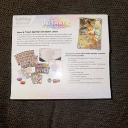 🔥Pokemon TCG Prismatic Evolutions (ETB) - FACTORY SEALED🔥Small Tear see photo - Image 3