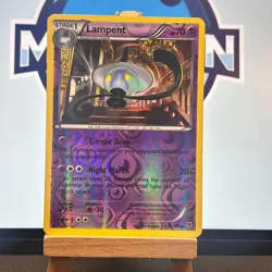 Lampent 42/119 Phantom Forces Uncommon NM 2014 Reverse Holo GLC NIGHT MARCH - Image 1