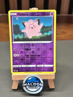 Clefairy 063/185 Vivid Voltage Common NM 2020 Reverse Holo - Image 1