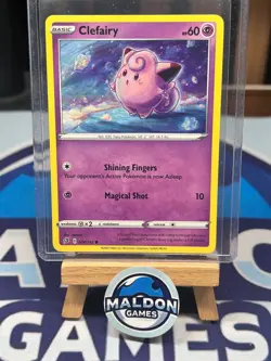 Clefairy 074/192 Rebel Clash Common NM 2020 - Image 1