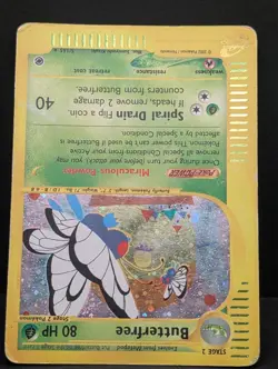 Butterfree 005/165 Expedition Base Set Holo Ultra Rare Pokemon TCG Nintendo MP - Image 4