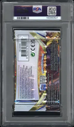 2022 Pokemon Int’l Brilliant Stars Charizard PSA 8 Foil Booster Pack Sealed! - Image 2