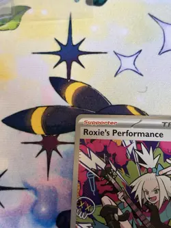 Roxie's Performance 121/086 Special Illustration Rare NM Pokemon Chaos Rising - Image 3