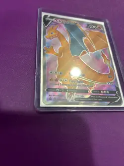 Charizard V - SWSH050 - Pokemon Promo Sword & Shield Full Art Ultra Rare Card NM - Image 2