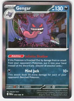 Gengar 050/088 Rare Perfect Order Pokemon Holo Near Mint - Image 2