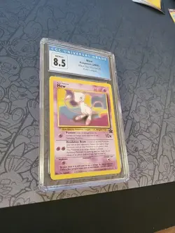 Pokemon: Mew #8 Black Star Promo Poke League 2000 Rare Non-holo - CGC 8.5 - D92 - Image 5
