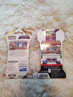 Pokemon Paldea Evolved Sleeved Booster & Astral Radiance Booster Pack - NEW Lot - Image 2