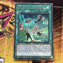 Harpie's Feather Rest LART-EN029 NM/Sealed Ultra Rare Limited Edition Yu-Gi-Oh - Image 1