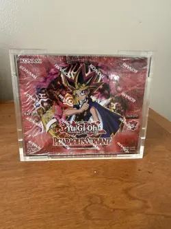 Yu-Gi-Oh! Pharaoh's Servant Booster Box 25th Anniversary Edition W/ Acrylic Case - Image 1