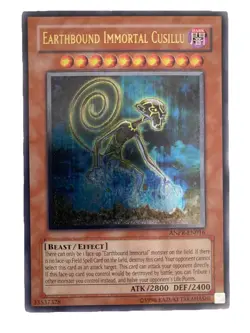 Yugioh Earthbound Immortal Cusillu ANPR-EN016 Ultimate Unlimited LP - Image 1