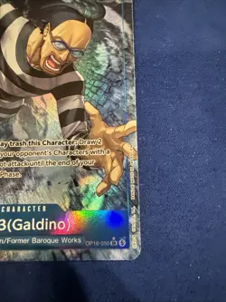 One Piece OP16 - Time of Battle - Mr.3 (Gadino) - Alt Art #056 - Image 5