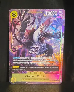 One Piece: Gecko Moria (Alternate Art) SR OP14-104 - The Azure Sea's Seven - Image 1