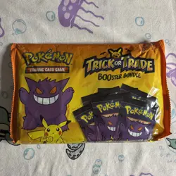 Pokemon 2022 Trick or Treat Trade BOOster Bundle 40 Packs Halloween Cards NEW 820650850783 - Image 1