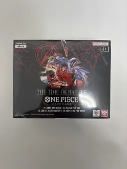 One Piece Card Game TCG OP-16 THE TIME OF BATTLE Booster Box ENG - Image 1