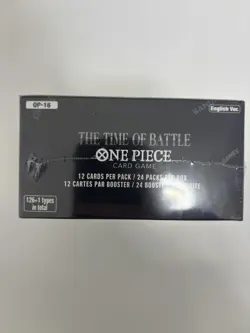 One Piece Card Game TCG OP-16 THE TIME OF BATTLE Booster Box ENG - Image 3