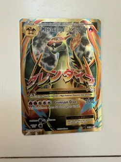 Pokemon TCG Mega-Charizard-EX Evolutions Holo Ultra Rare Card 101/108 - Image 1